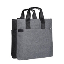 Large Capacity Three-Layer Portable File Bag Office File Bag Conference Bag Archive Information Bag Briefcase