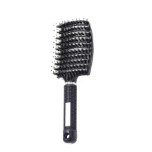 Big Curved Hairdressing Comb Bristle Straight Hair Comb Plastic Curly Hair Wig Comb Smooth Hair Massage High Cranial Top Ribs Comb
