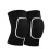 Knee Pads A Pair Soft Breathable Elastic Knee Support Size M Black-White Edge 1