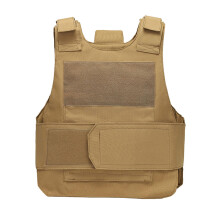 Multifunctional Protective Vest Quick-Detachable Tactical Vest Tear-Resistant Wear-Resistant Fabric Khaki Model 1