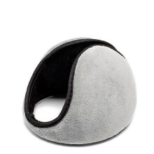 (Gray)Ear Warmer Fleece Earmuff Winter Accessory For Men Women