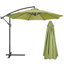 (300cm*8k,Agate Green)Best Seller Replacement Fabric Garden Parasol Canopy Cover For 3m 6/8 Arm Patio Sun Umbrella 50% Offer