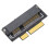 MSATA-zu-17+7PIN-Adapter mit Halterung für OS X 4