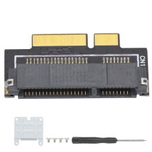 MSATA to 17+7PIN Adapter Card for OS X with Expansion Bracket