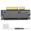MSATA-zu-17+7PIN-Adapter mit Halterung für OS X 1