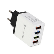 4USB Charger 3.1A Multiple Ports Travel Phone Charger
