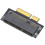 MSATA-zu-17+7PIN-Adapter mit Halterung für OS X 3
