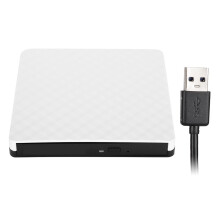 (White) USB 3.0 Externes DVD-Laufwerk Weiß