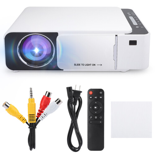(White) Mini HD-Projektor 1280x720 Heimkino
