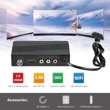 1080P Set Top Box DVB T2 Terrestrial Tuner