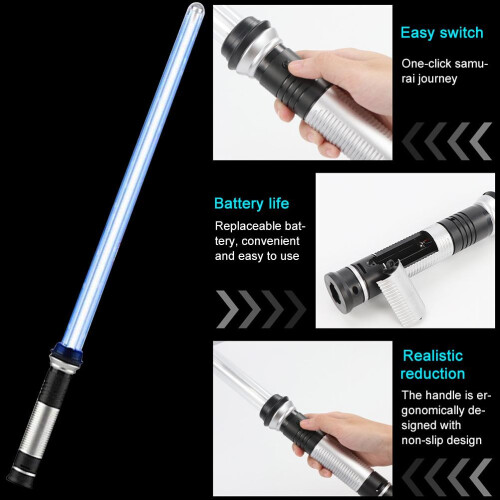 2-in-1 LED Sound Light Up Sword for Kids 2