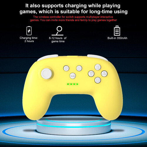 Wireless Bluetooth Gamepad for Switch NS Lite Dual Vibration 1