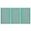 3Pcs 9X15 Double Sided Spray Tin Circuit Board Accessories Green 3