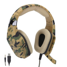 GT88 3.5mm USB Gaming Headset Mic Stereo for PC Mobile