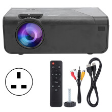 (UK Plug) 1080P Home Office Projector 4200LM LED HDMI USB/HD/SD/AV/VGA