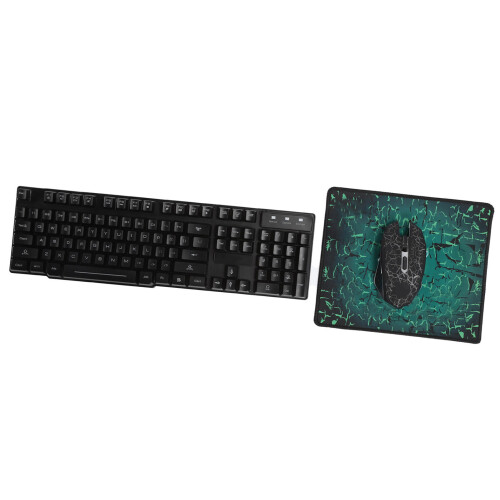 2.4GHz Wireless Mouse Keyboard Set 2400DPI Rechargeable Backlight 2