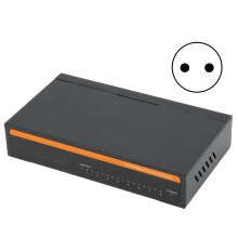(UK Plug) 8 Ports Gigabit Ethernet Switch TBCS5008E Aluminum Alloy Networking
