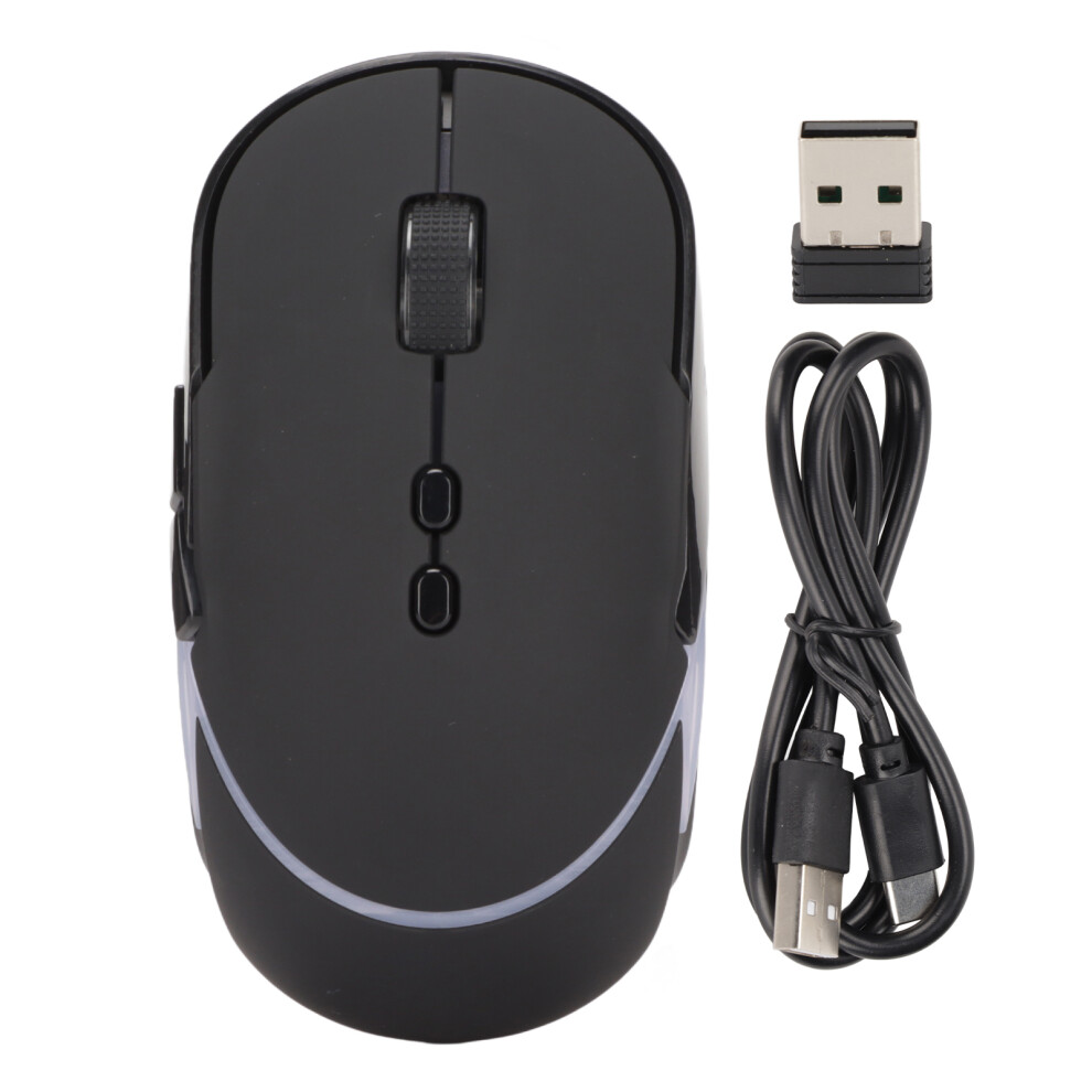 Wireless Gaming Mouse 3-Level Dpi Rgb Backlit Rechargeable 609610587095