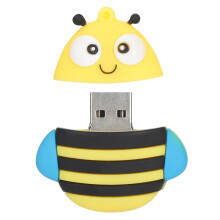 (2GB) Bee Shape USB Flash Drive 1GB Data Storage