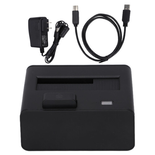 Hard Drive Docking Station Fast Transfer Heat Dissipation