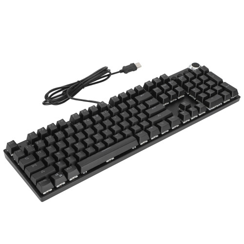 Mechanical Keyboard Wired Gaming Backlight Green Axis 104 Keys 2