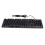 (Black) Mechanical Keyboard 104 Keys RGB Backlight Wireless USB Black 1