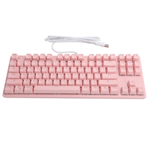 Mechanical Keyboard 87 Keys Wired USB2.0 Gaming C-50