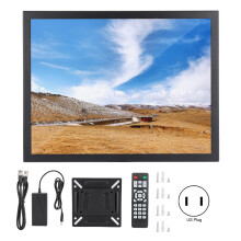 (EU) 15in 1024x768 HD Full Metal Monitor HDMI VGA AV BNC USB