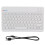 (White) Wireless Bluetooth Keyboard Ultra Thin Retro Punk White 1