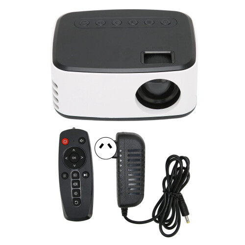 (AU Plug) Projector 1920x1080 HD Wireless Mirroring Wifi Portable