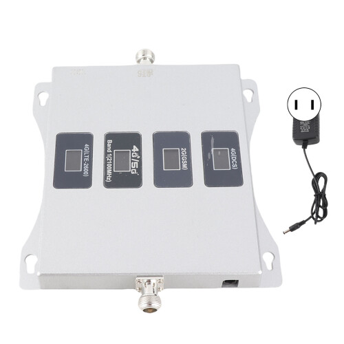 (EU Plug) Mobilfunk-Verstärker 4-Band 900-2600MHz