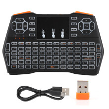 Viboton I8 Plus 3 Color LED Wireless Keyboard