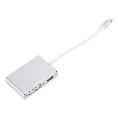 4-in-1 Type-C zu HDMI/DVI/VGA/USB 3.0 Adapter 2