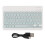 (Pink) Bluetooth-Tastatur mit Hintergrundbeleuchtung Grün 1