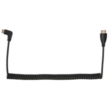 HDMI A auf HDMI C Federkabel rechts gebogen