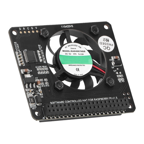Kühlventilator mit Schalter für Raspberry Pi 4B/3B+ 1