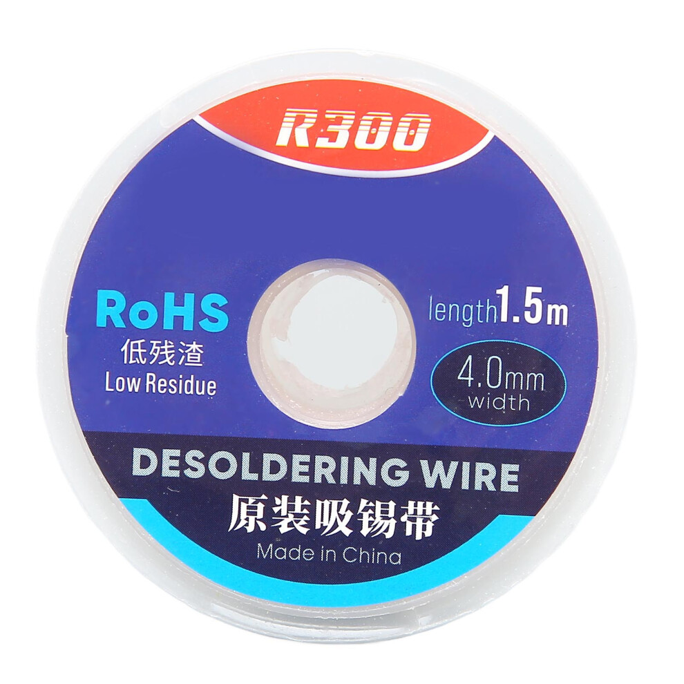 (4Mm) Desoldering Wire 1.5M 4Mm Heat Conduction Solder Wick 609610590828