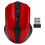 (Red) Wireless Mouse 2.4GHz 4 Keys Optical USB 1