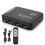 (Black) HDMI2.0-Switch 5-in-1, Schwarz, LED, 4K 60Hz 1