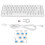 (Blue Switch) 68 Key 3 Mode Wireless RGB Mechanical Keyboard Type C Blue Switch 1