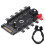 SATA Lüfter-Hub 10-fach, 4-Pin, 12V Regler 1