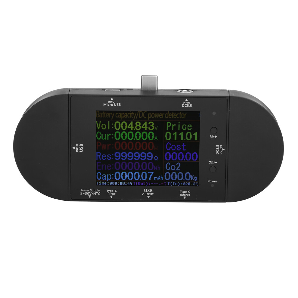 Usb Multimeter Tester Type C Voltage Current Voltmeter Detector 609610612704
