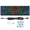 (Brown Switch) Wireless 2.4G Mechanical Keyboard 68 Keys RGB Backlight Blue Switch 1