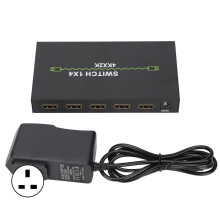 (EU Plug) HDMI-Splitter 4K 1-zu-4-Ausgang stabil