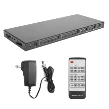 4x2 18G 1080P HDMI-Matrix-Switcher mit IR-Audio-Splitter