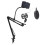 Mikrofon-Schwingarm mit Clip und Tischhalterung 2