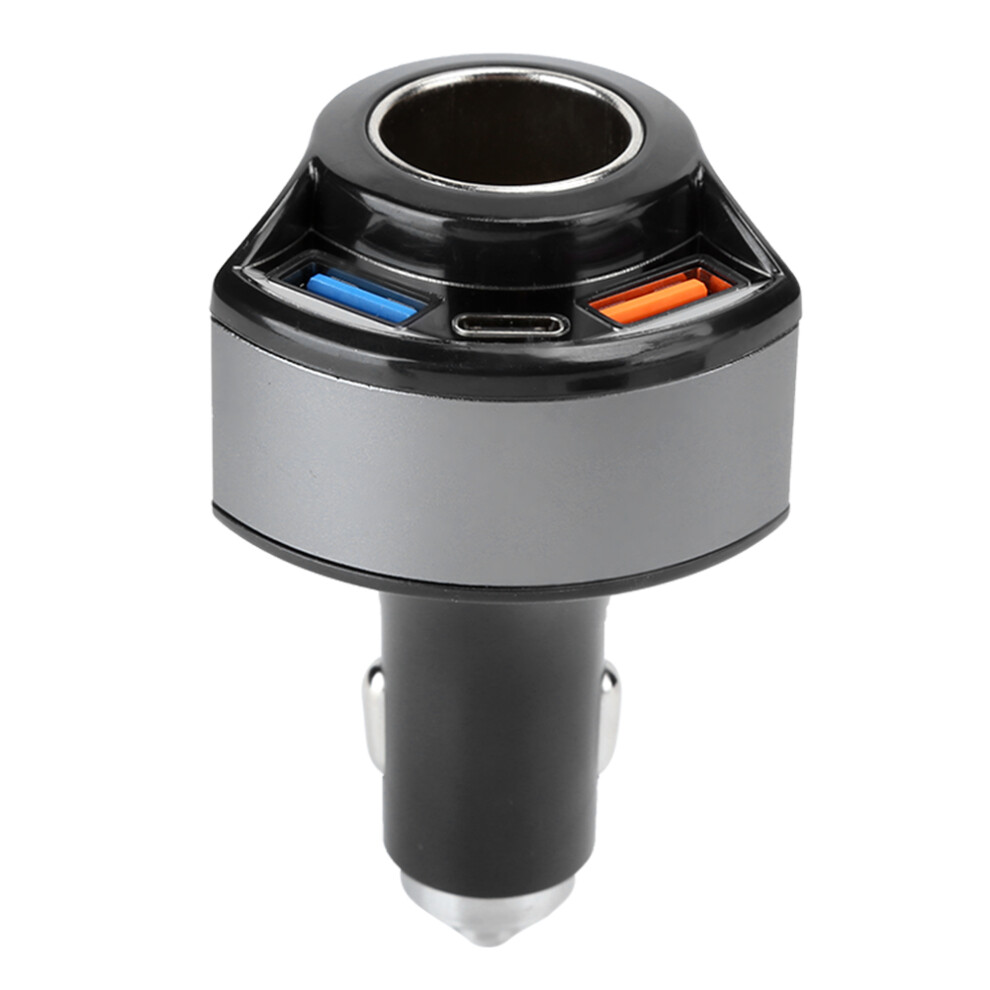 12V 3A Multifunction Cigarette Lighter Dual Usb Qc3.0 Charger 609610630722
