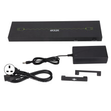 (US Plug) HDMI-Splitter 4K 1:10 Stabil 100-240V UK-Stecker