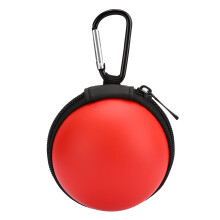 (white + red) ABS-Schutztasche mit Karabiner für Switch Poke Ball