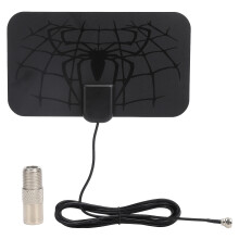 Digitale HD-TV-Antenne Schwarz VHF/UHF